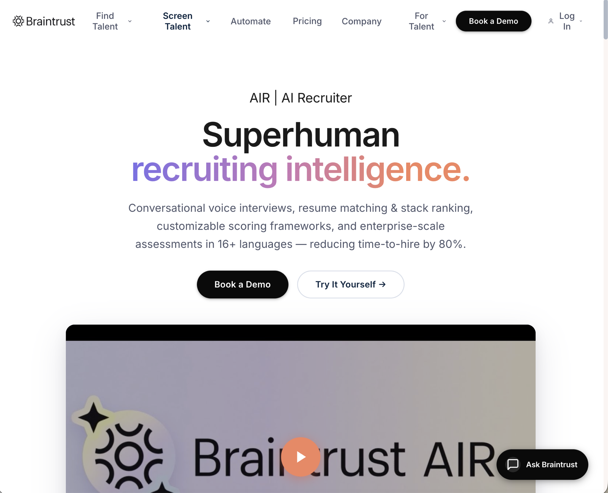Braintrust AIR