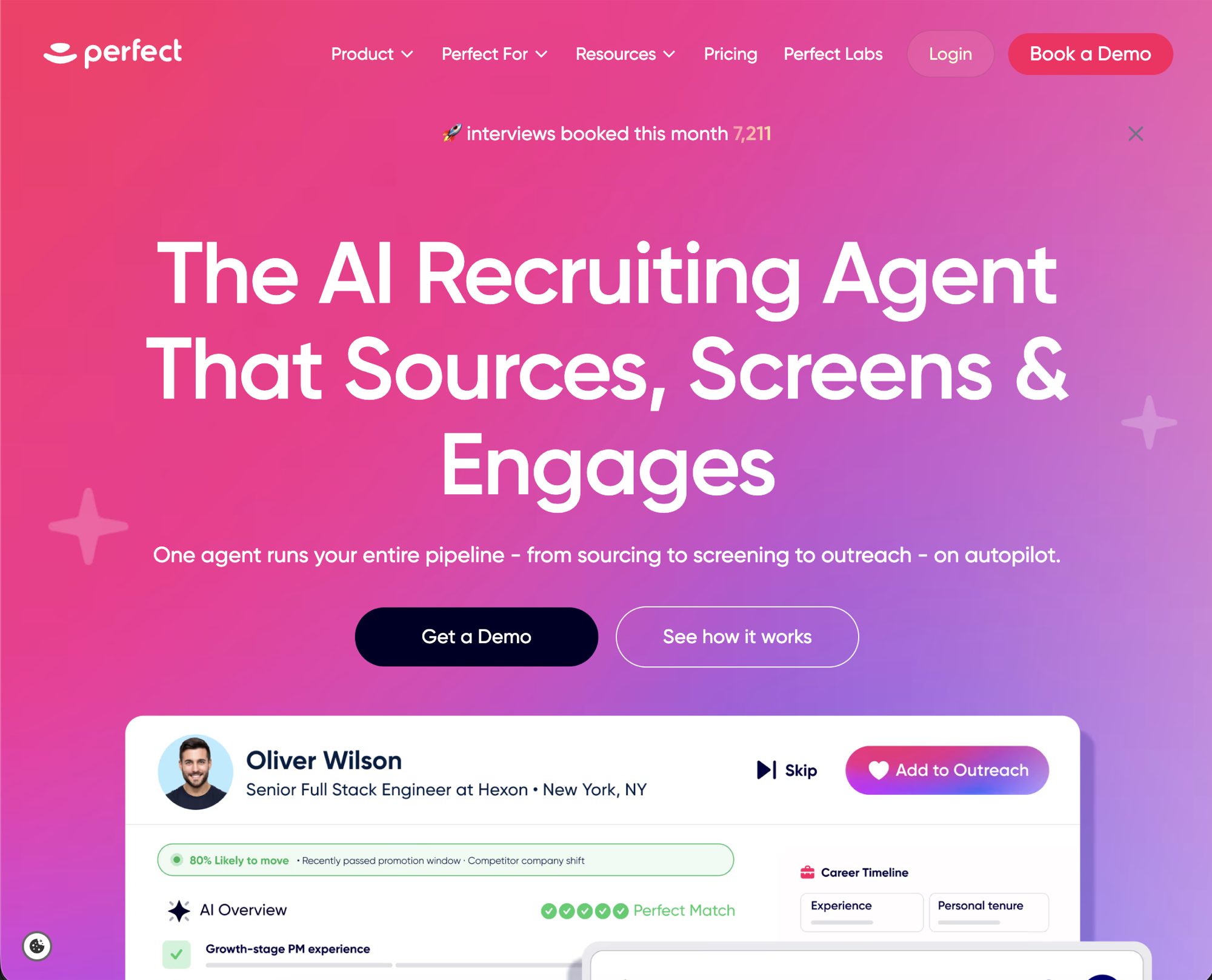 Goperfect AI recruiter